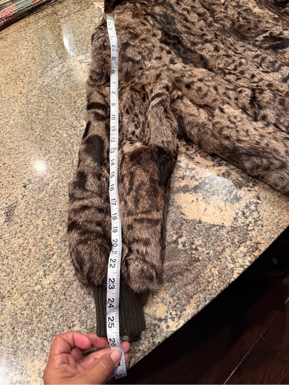 100% Rabbit Fur Jacket - Picture 8 of 8